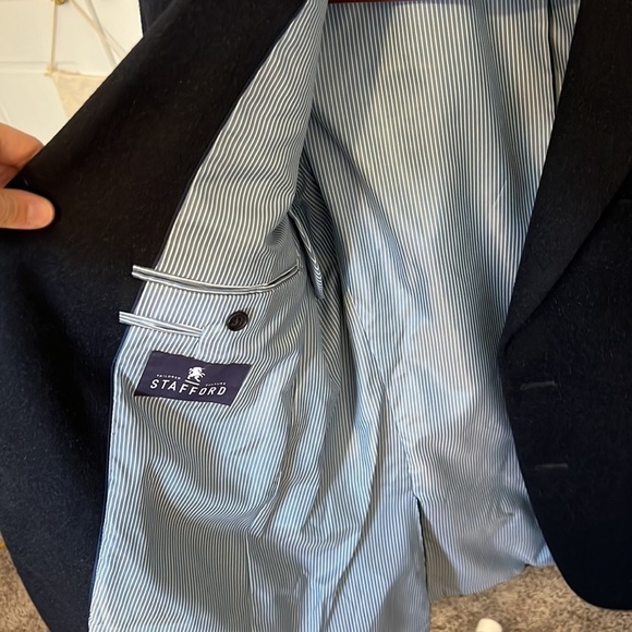 Men’s Stafford vintage Suit jacket - Picture 7 of 9